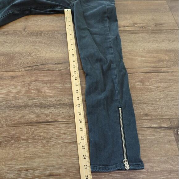 Rag & Bone Women's Size 24 Nina High-Rise Ankle Cigarette Jeans Faded Denim - Picture 5 of 8